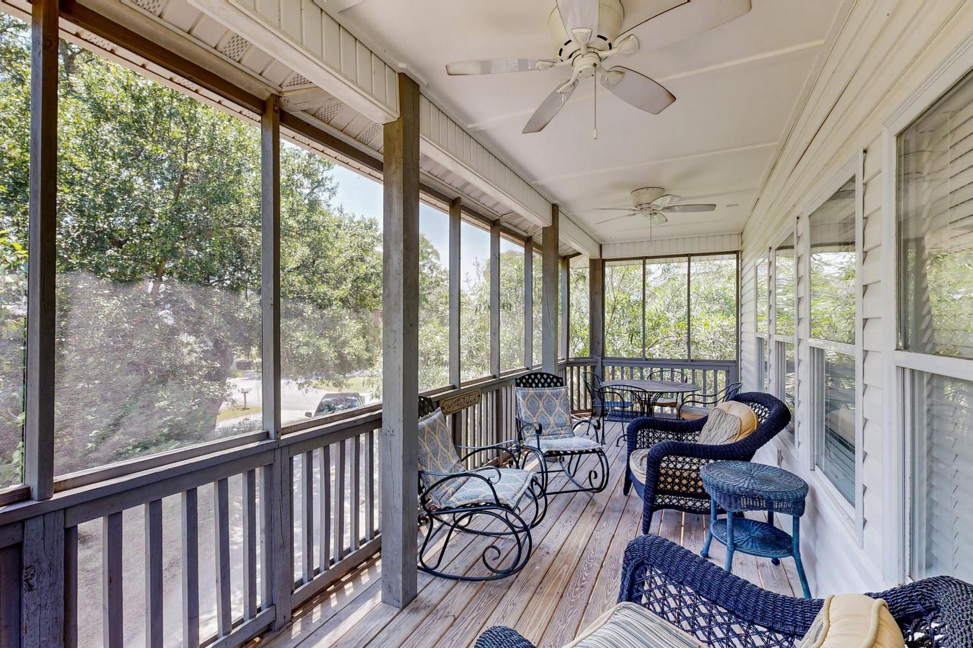 Shady Retreat Villa Tybee Island Bagian luar foto