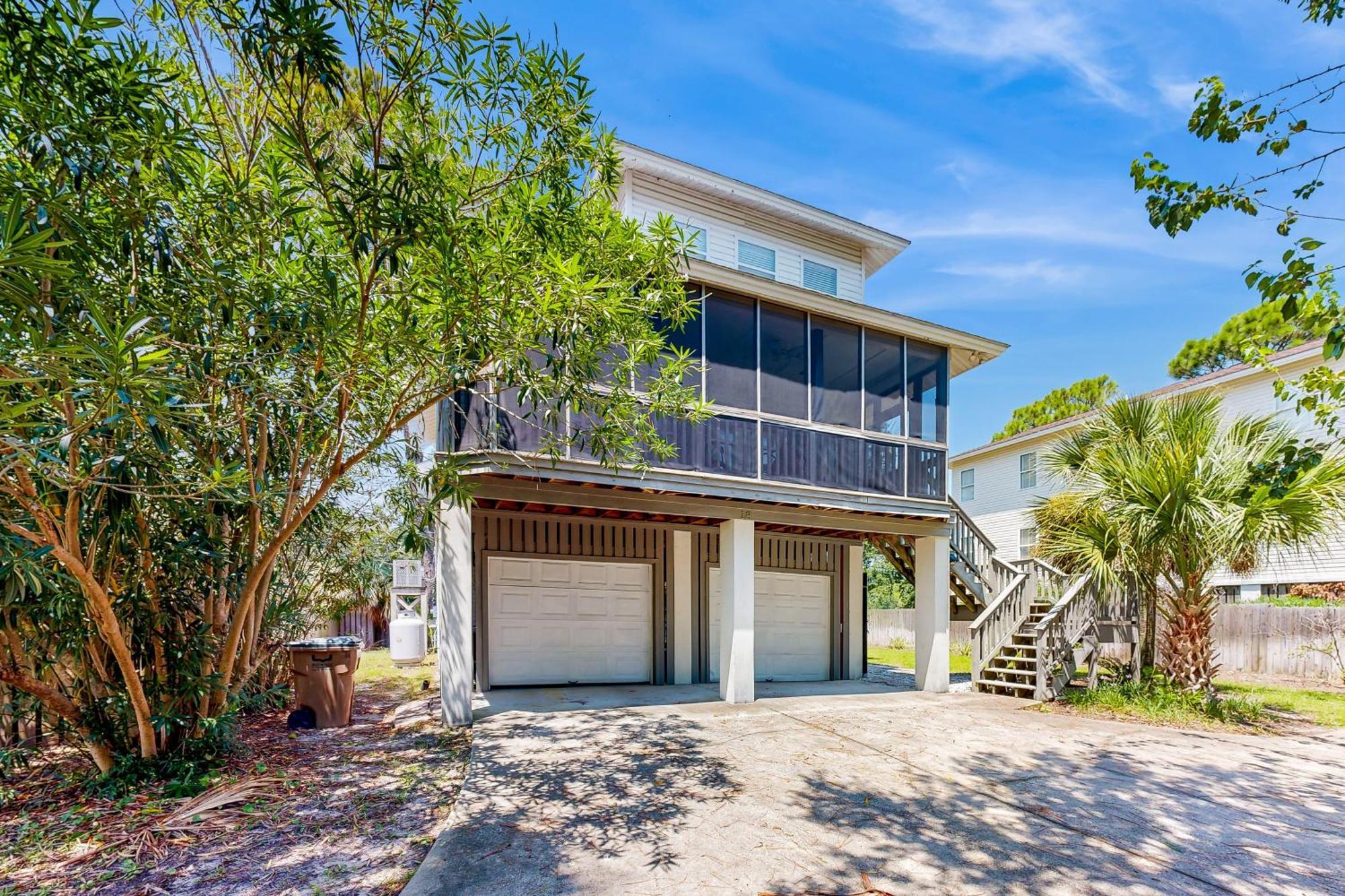 Shady Retreat Villa Tybee Island Bagian luar foto