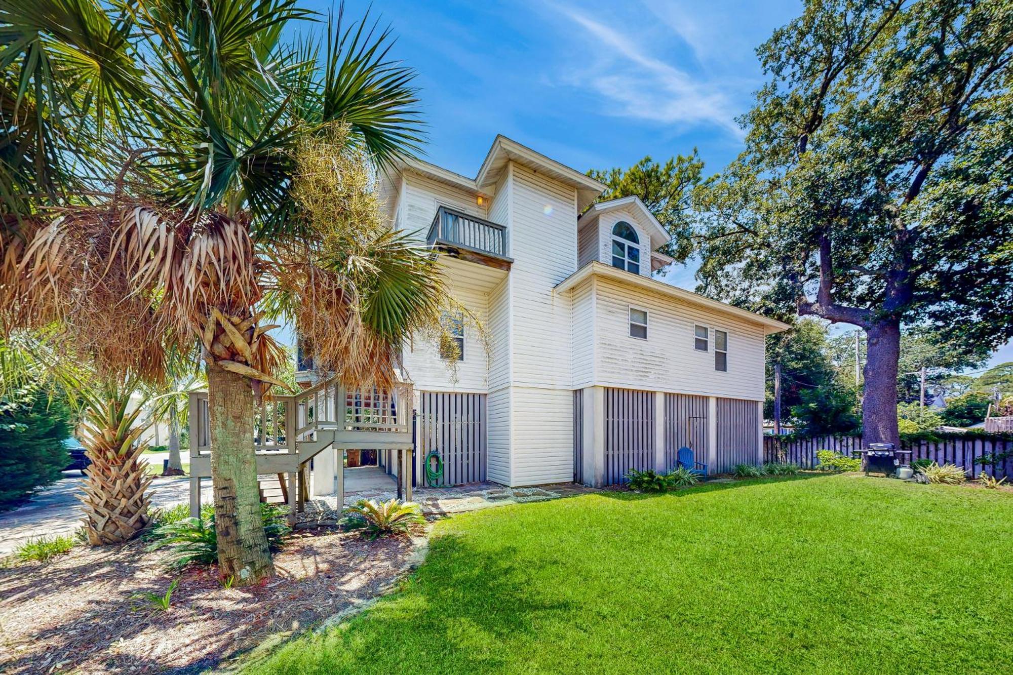 Shady Retreat Villa Tybee Island Bagian luar foto